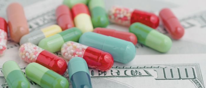 A close-up of colorful pills on a table, symbolizing GLP-1 medications and the future of Medicare obesity drug coverage.
